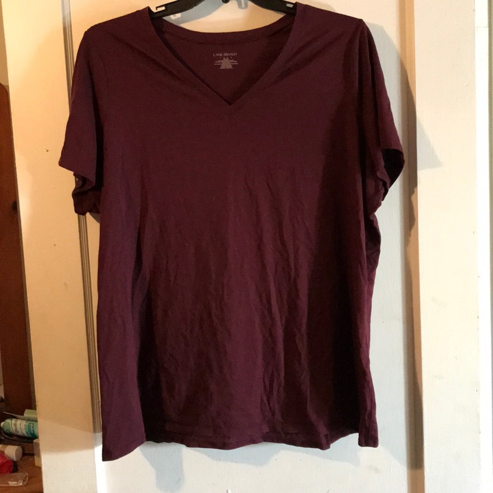 Lane Bryant V-neck tee